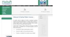 Desktop Screenshot of hariharpattern.com